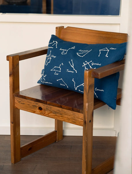Coussin Long Brodé Astro