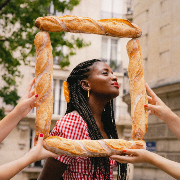 Boucles d'oreilles Baguette