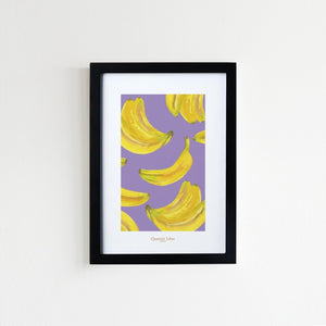 Petite Affiche Bananes