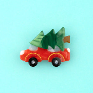 Barrette Voiture Sapin