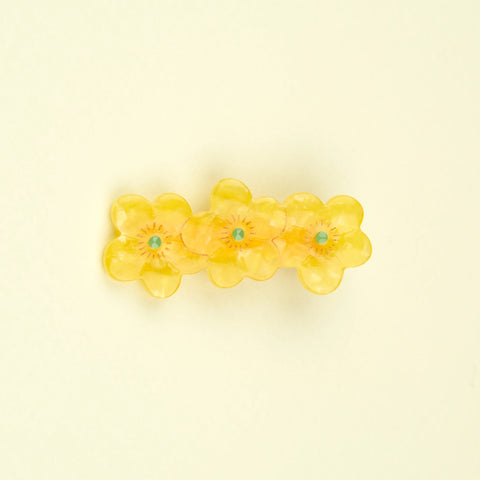 Barrette Bouton d'Or