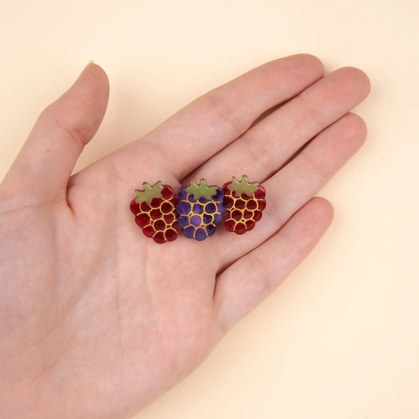 Barrette Fruits Rouges