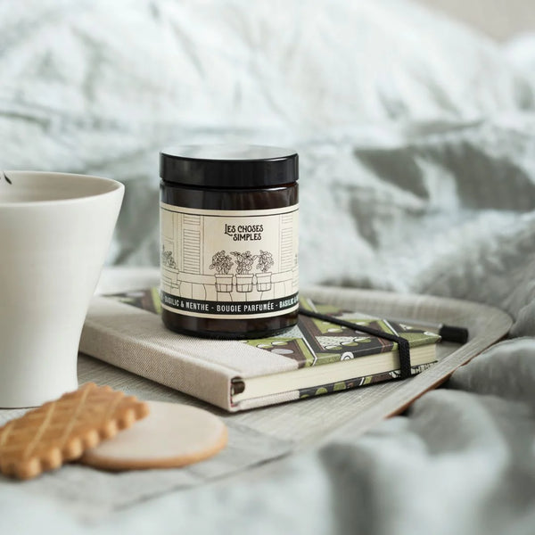 Bougie Basilic & Menthe