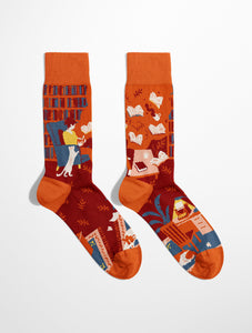 Chaussettes Bibliothèque