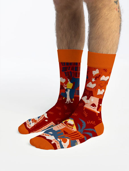 Chaussettes Bibliothèque