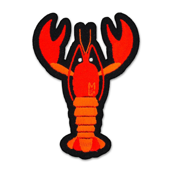 Ecusson Big Homard Orange