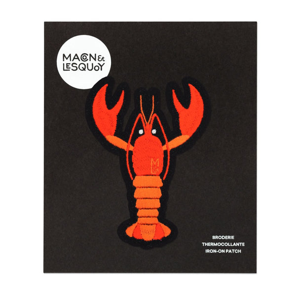 Ecusson Big Homard Orange