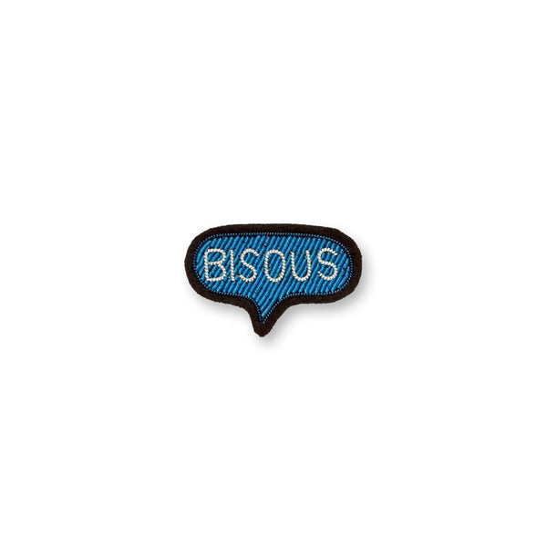 Broche Bisous Bleu