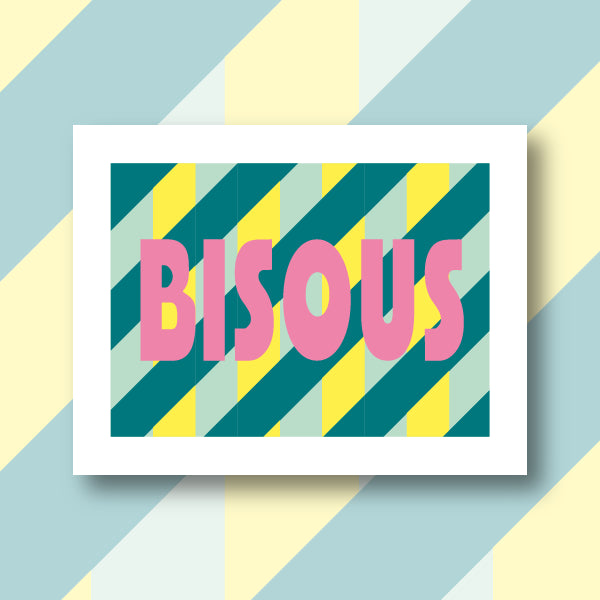 Kit Canevas - Bisous