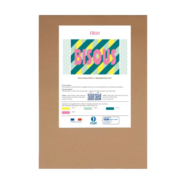 Kit Canevas - Bisous