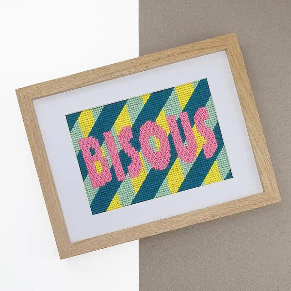 Kit Canevas - Bisous