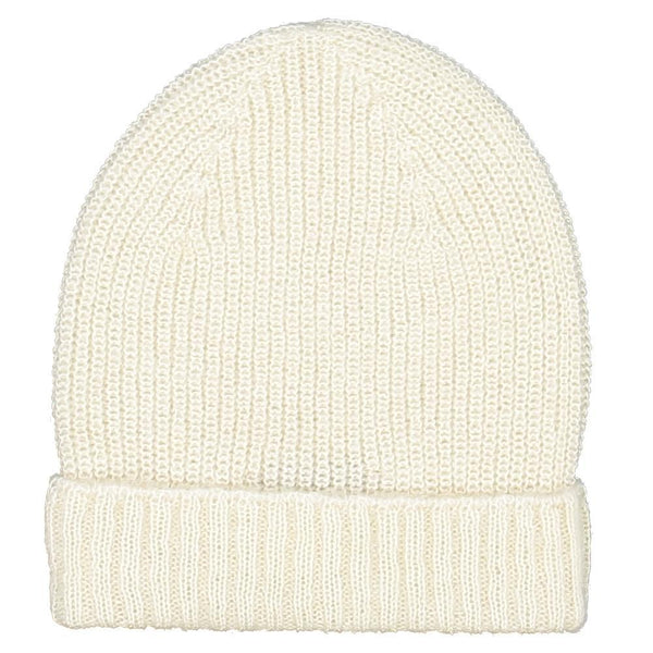 Bonnet tricot NEIGE - Ecru