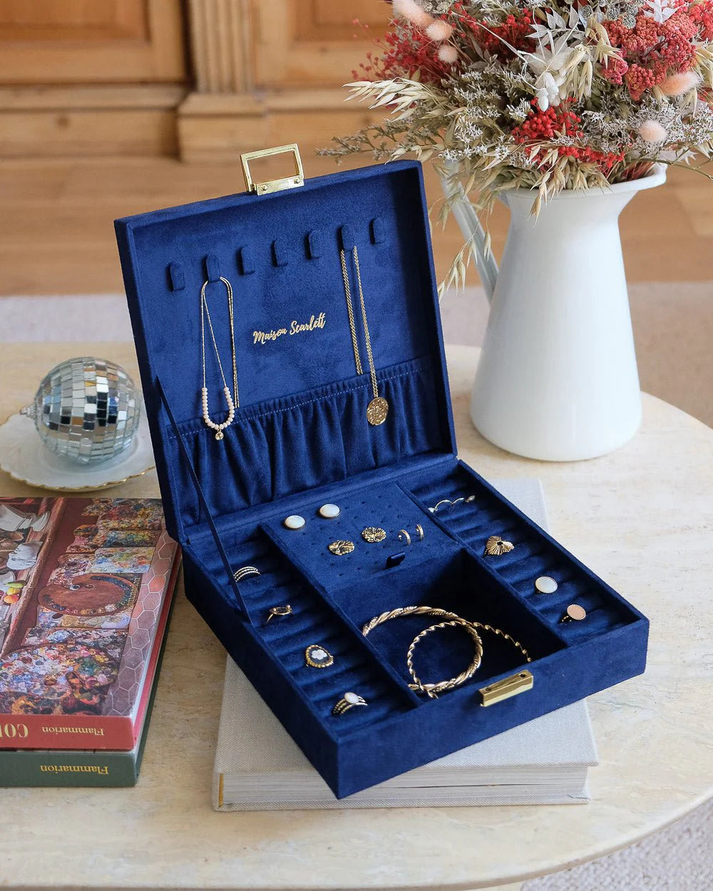 Boîte à Bijoux Anne - Velours