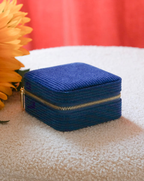 Boîte à Bijoux Corinne - Velours Côtelé