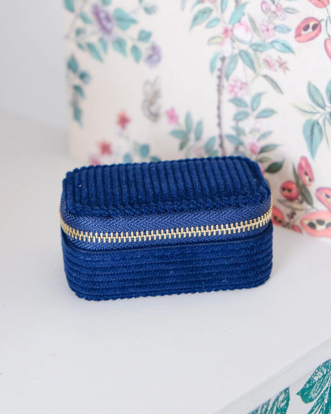 Mini Boîte à Bijoux Marie - Velours Côtelé