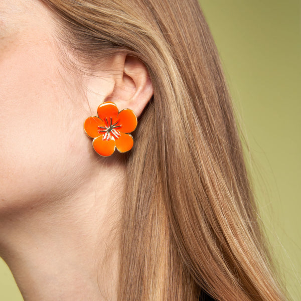 Boucles d'oreilles Capucine