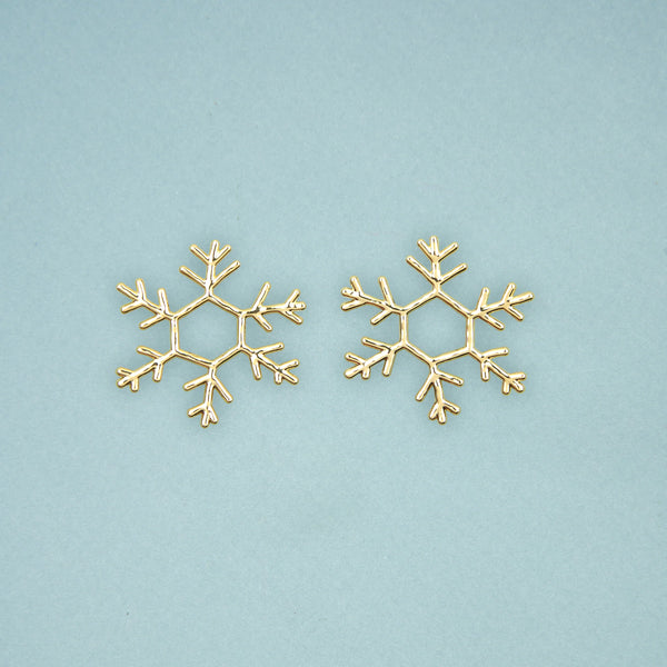 Boucles d'oreilles Flocon