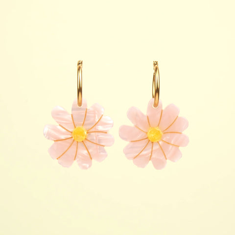 Boucles d'oreilles Cosmos
