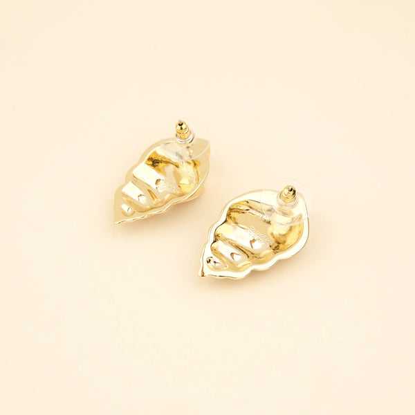 Boucles d'oreilles Coquillage Métal