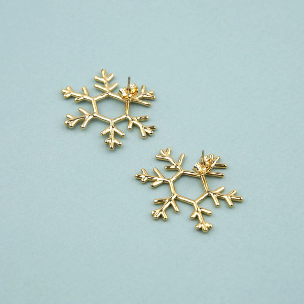 Boucles d'oreilles Flocon