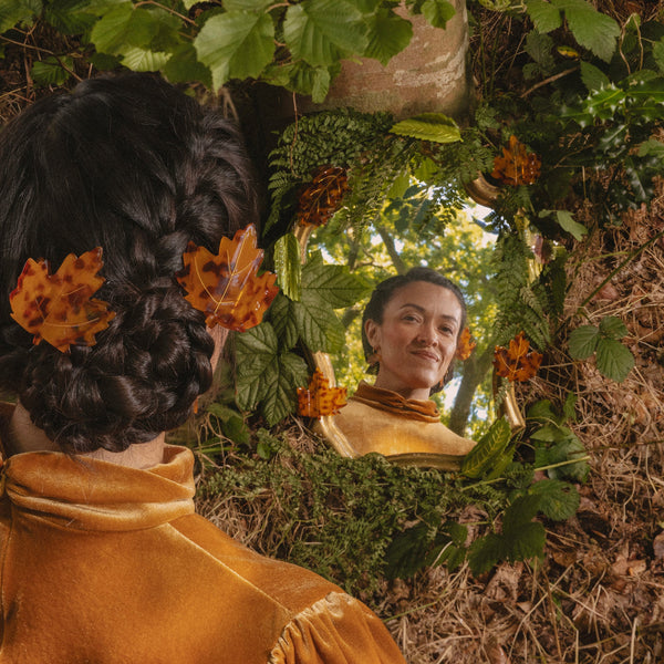 Boucles d'oreilles Feuille d'Erable