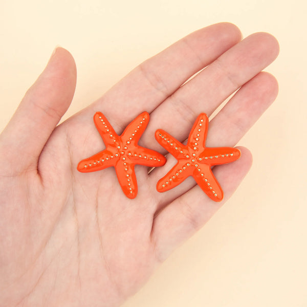 Boucles d'oreilles Etoile de Mer Métal