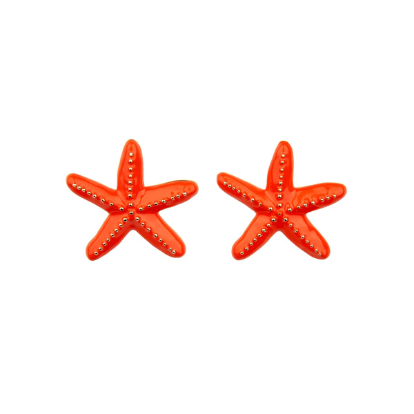 Boucles d'oreilles Etoile de Mer Métal