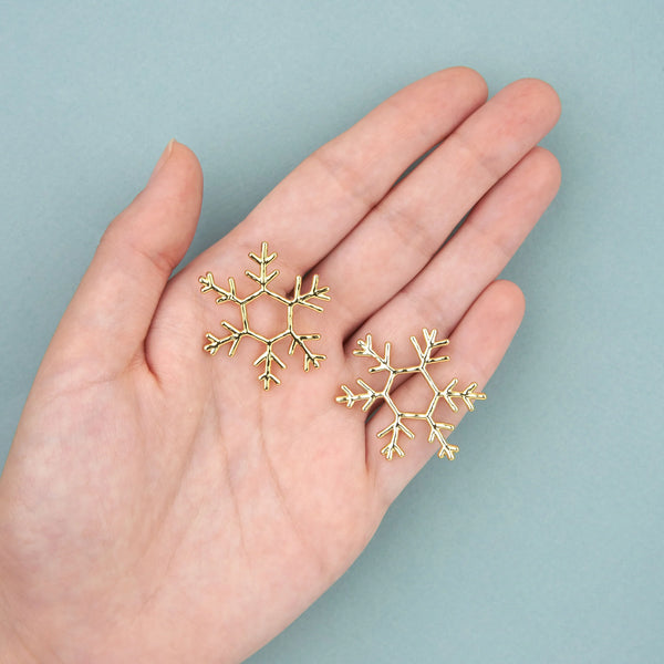 Boucles d'oreilles Flocon