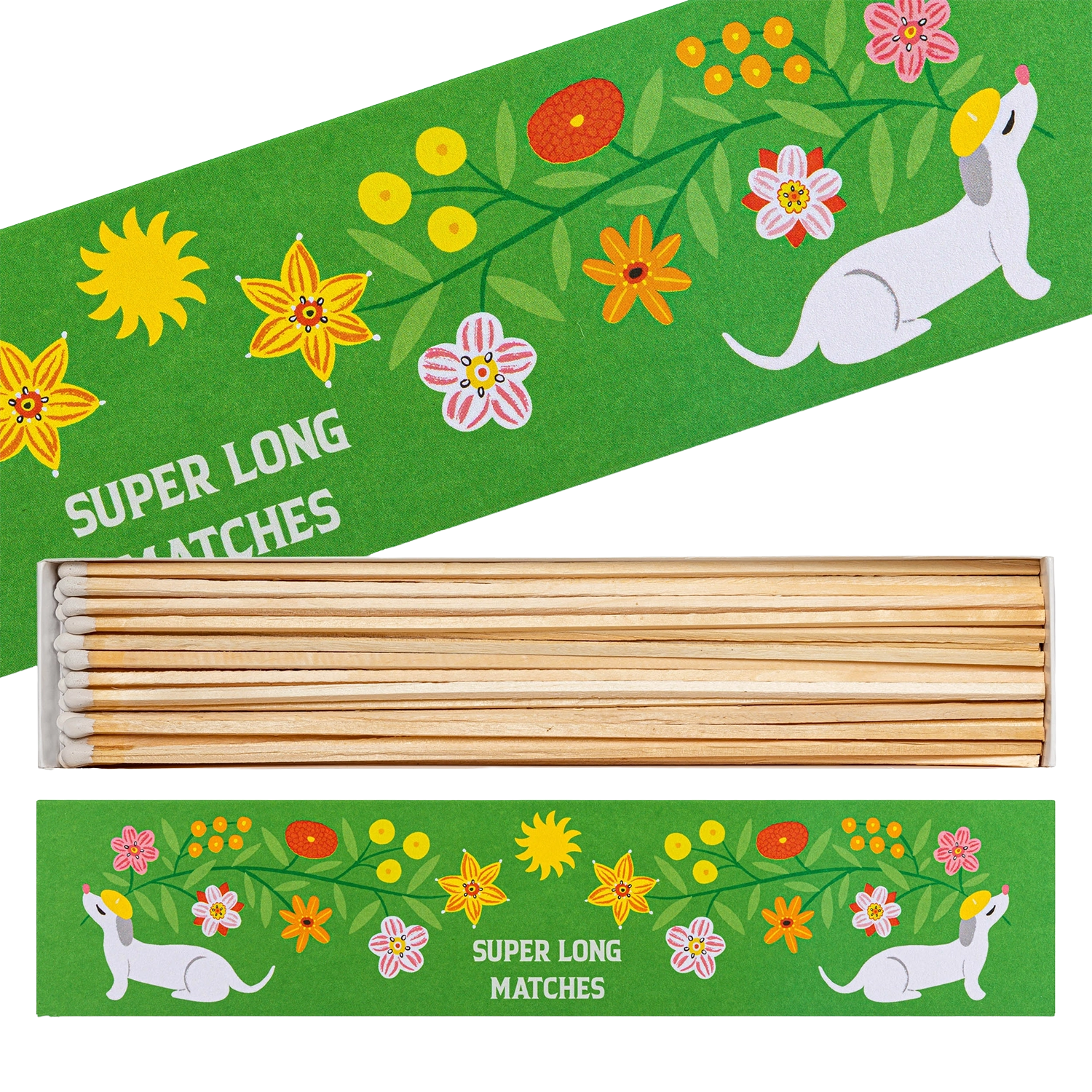 Boîte d'Allumettes Longues Botanical Dog
