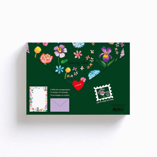 Coffret Papier à Lettres Botanique