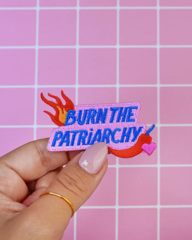 Ecusson Burn The Patriarchy