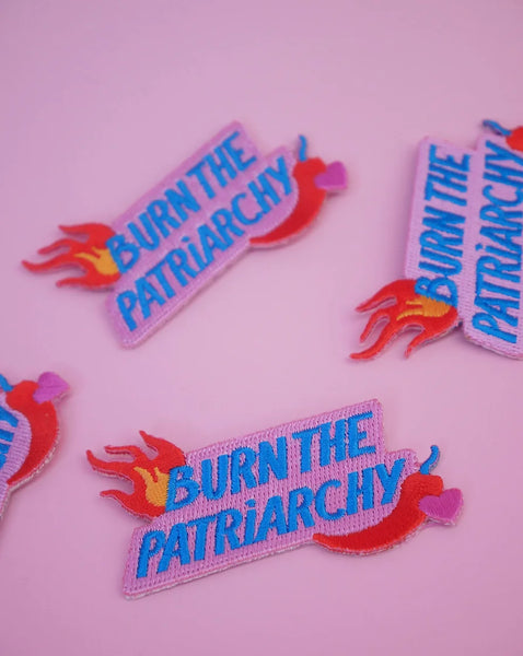 Ecusson Burn The Patriarchy