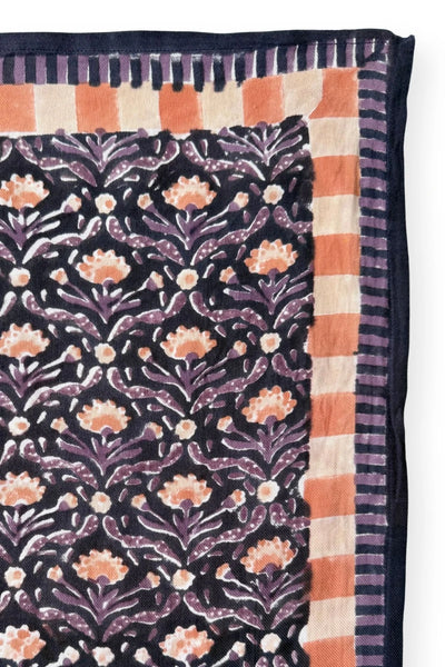 Petit Carré Cactus Navy