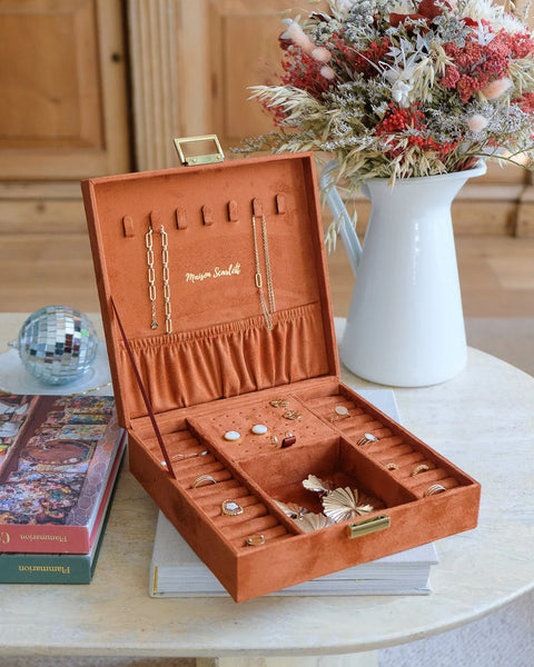 Boîte à Bijoux Anne - Velours