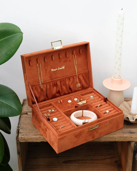 Boîte à Bijoux Louise - Velours