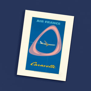 Affiche Caravelle - Air France