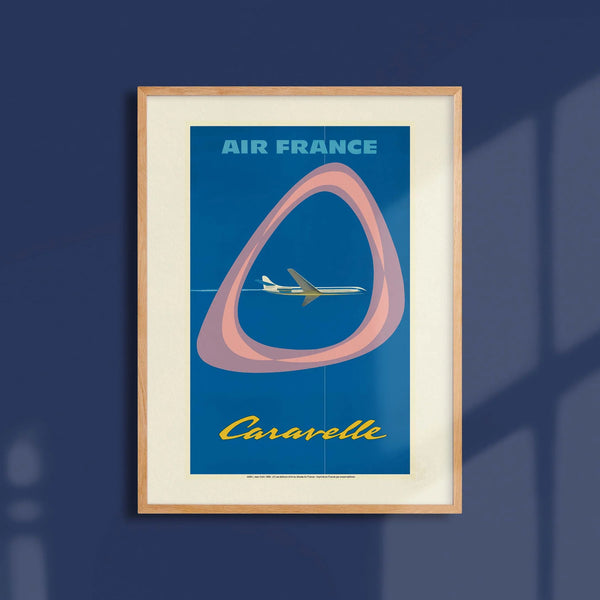 Affiche Caravelle - Air France