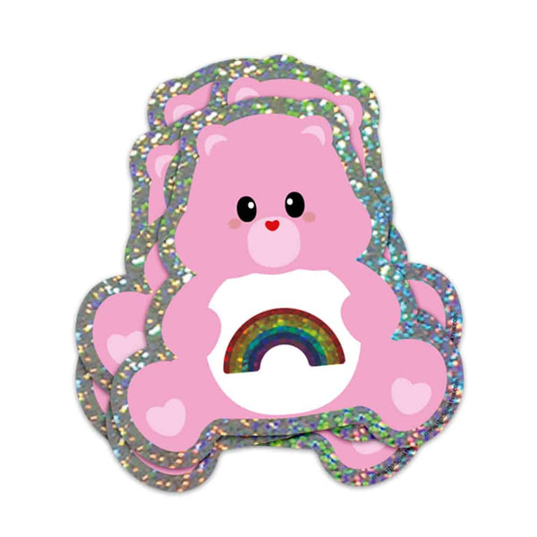 Sticker Bisounours Arc-en-Ciel