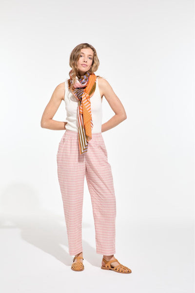 Foulard de Coton Cascade Corail