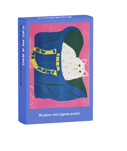 Mini-Puzzle Cat in a Bag