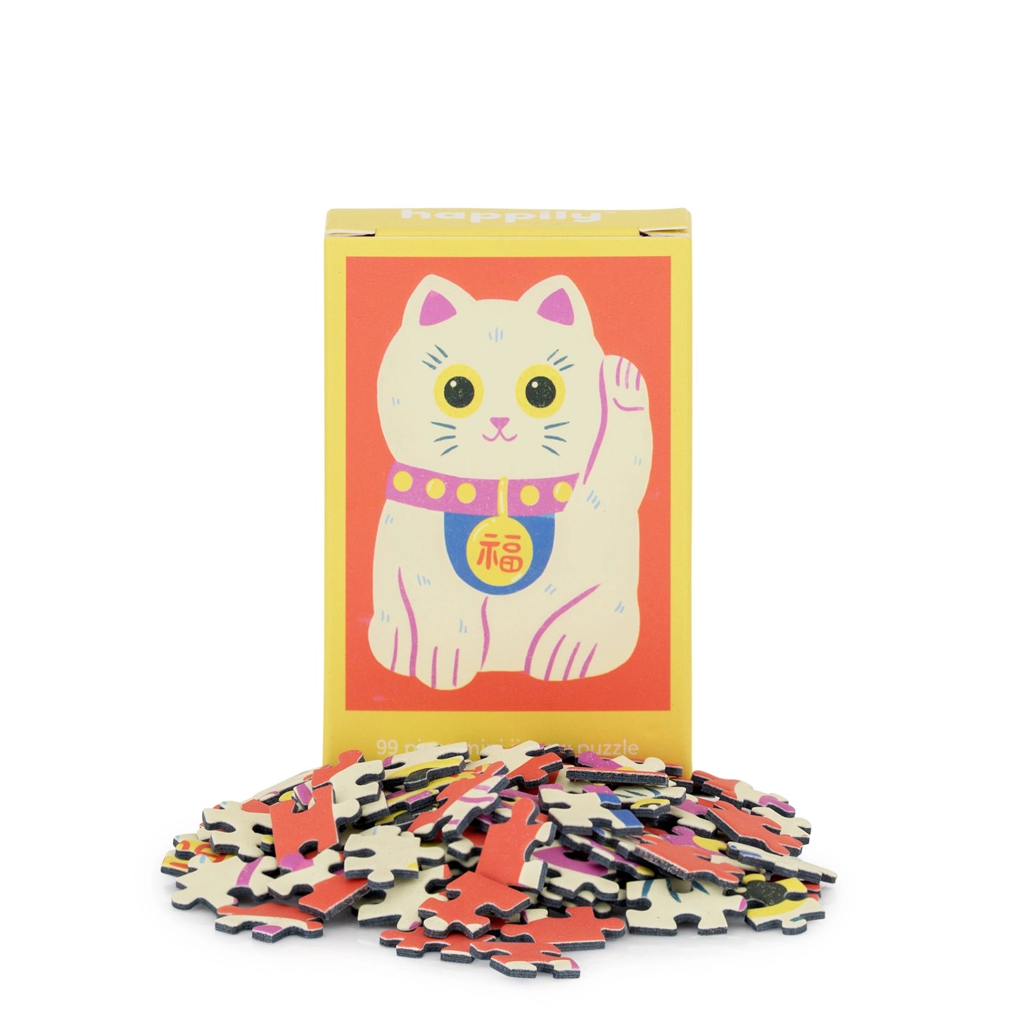Mini-Puzzle Lucky Cat