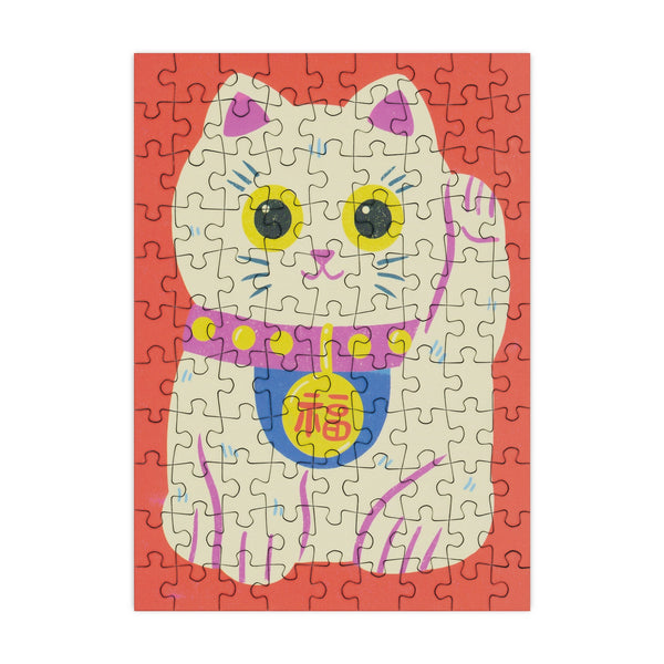 Mini-Puzzle Lucky Cat
