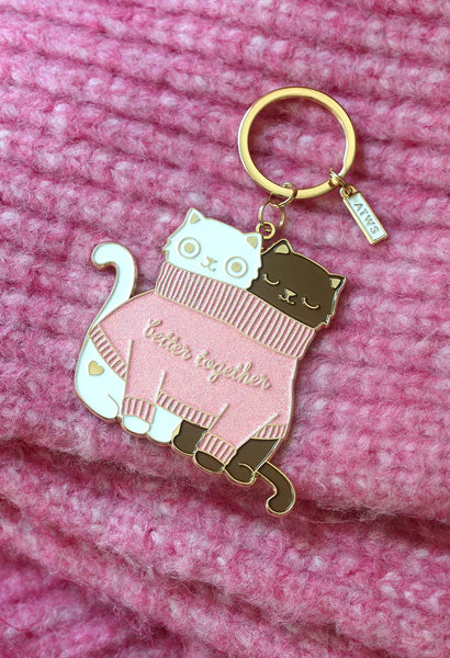 Porte-clés Together Cats