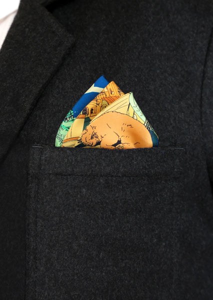 Pochette de Soie - Cats of Venice