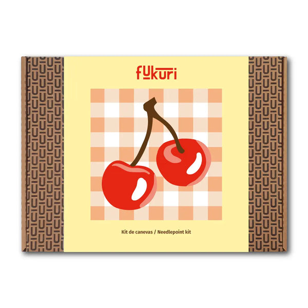 Kit Canevas - Cerises Vichy