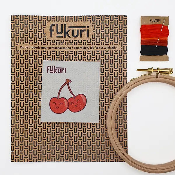 Kit de Broderie - Cerises