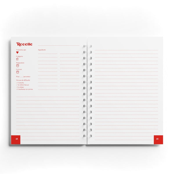 Cahier de Recettes Cherry