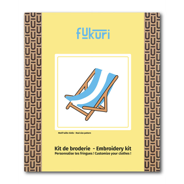 Kit de Broderie - Chaise Longue