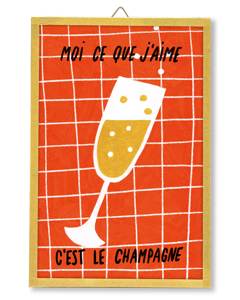 Mini-Cadre Champagne