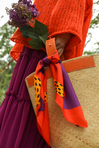 Carré Bandana Chapanoir - Orange